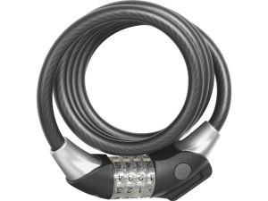Abus Raydo Pro 1450 Antivol à câble spiralé TexKF (185cm | ø12mm)