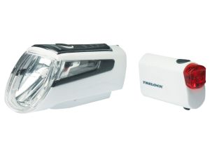 Trelock LS560 I-go & LS720 Reego Kit d'éclairage (batterie | blanc)