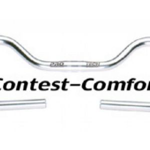 ergotec Guidon de vélo Contest Comfort (ø25,4mm | 570mm | 3° | argent)