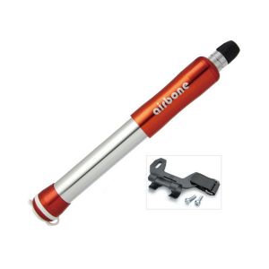 Airbone ZT-508 Mini pompe à air (210mm | support inclus | AV/SV/DV | orange)