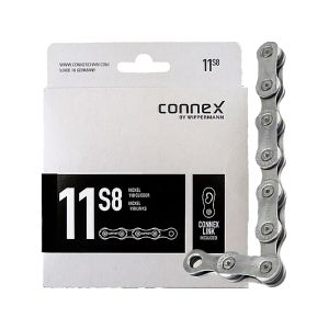 Connex 11s8 11-speed Bicycle Chain (118 Links | silver)