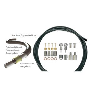 XLC Câble de frein à disque kit universel pour kit de frein (2500mm)