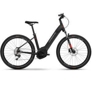 Haibike Trekking 6 Cross Low vélo électrique (27,5" | 630Wh | noir mat / rouge)